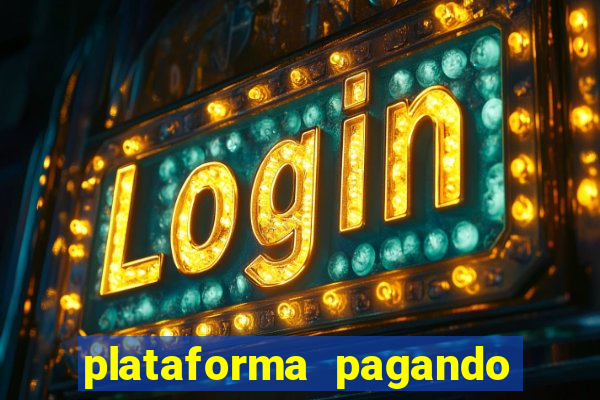 plataforma pagando no cadastro